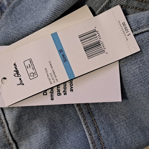 NWT SAM EDELMAN HIGH RISE SKINNY ANKLE JEAN - Picture 4 of 6